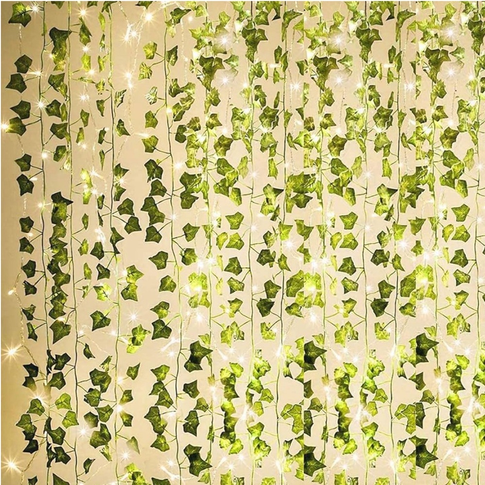 KASZOO Artificial Ivy Garland